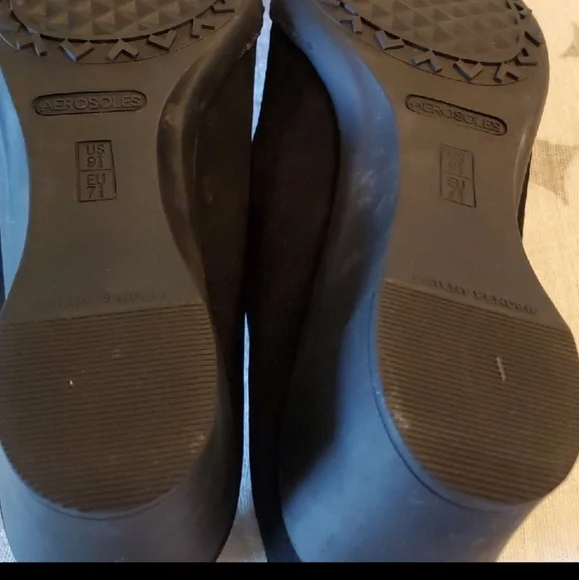 Black suede Aerosoles - Picture 4 of 7